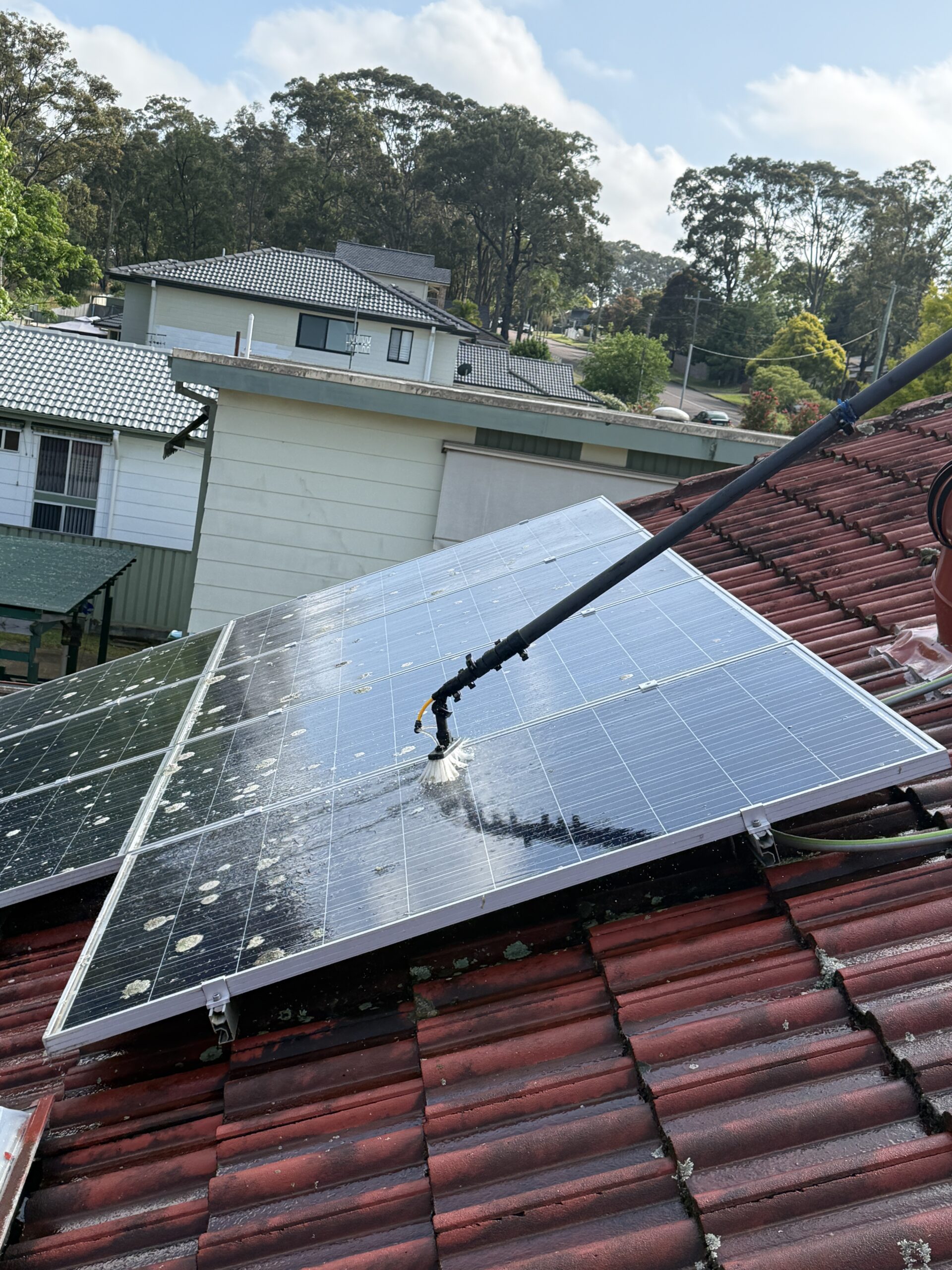 Solar Panel Cleaning - Shot 2